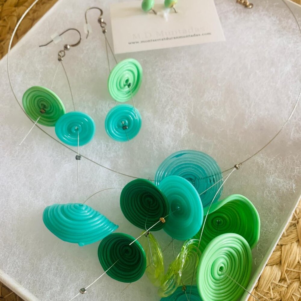 Bijoux en verre soufflé